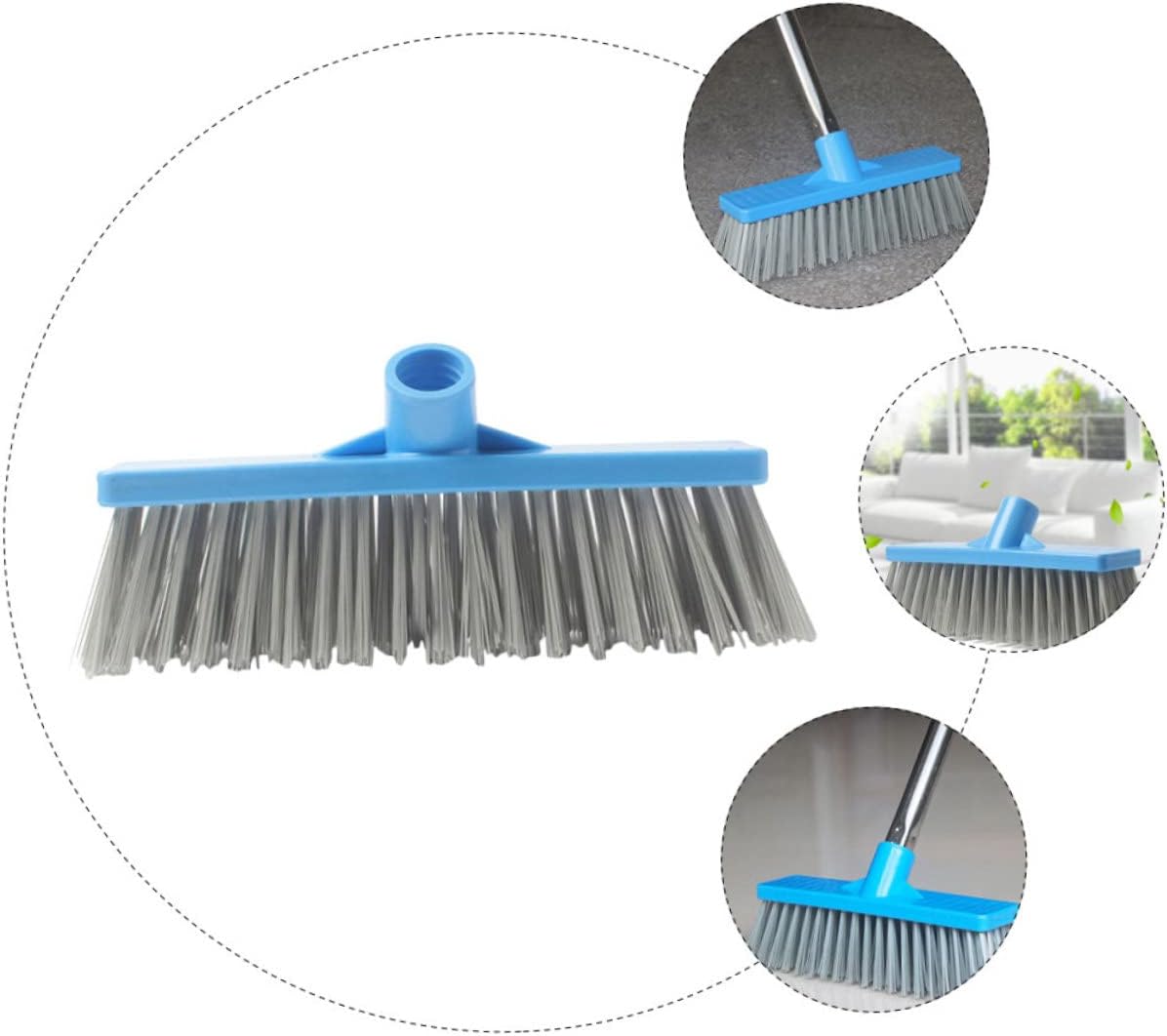 PACKOVE Hardwood Floor Brush Replacement Head
