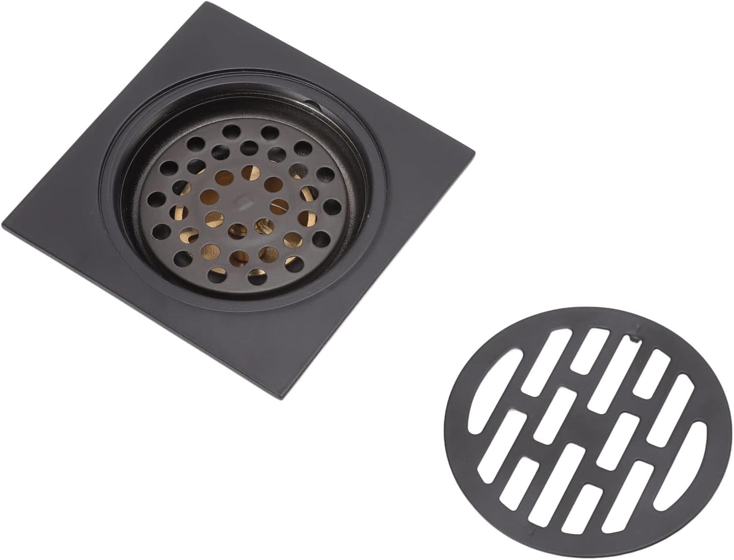 Fafeicy Antique Shower Grate Drain Strainer