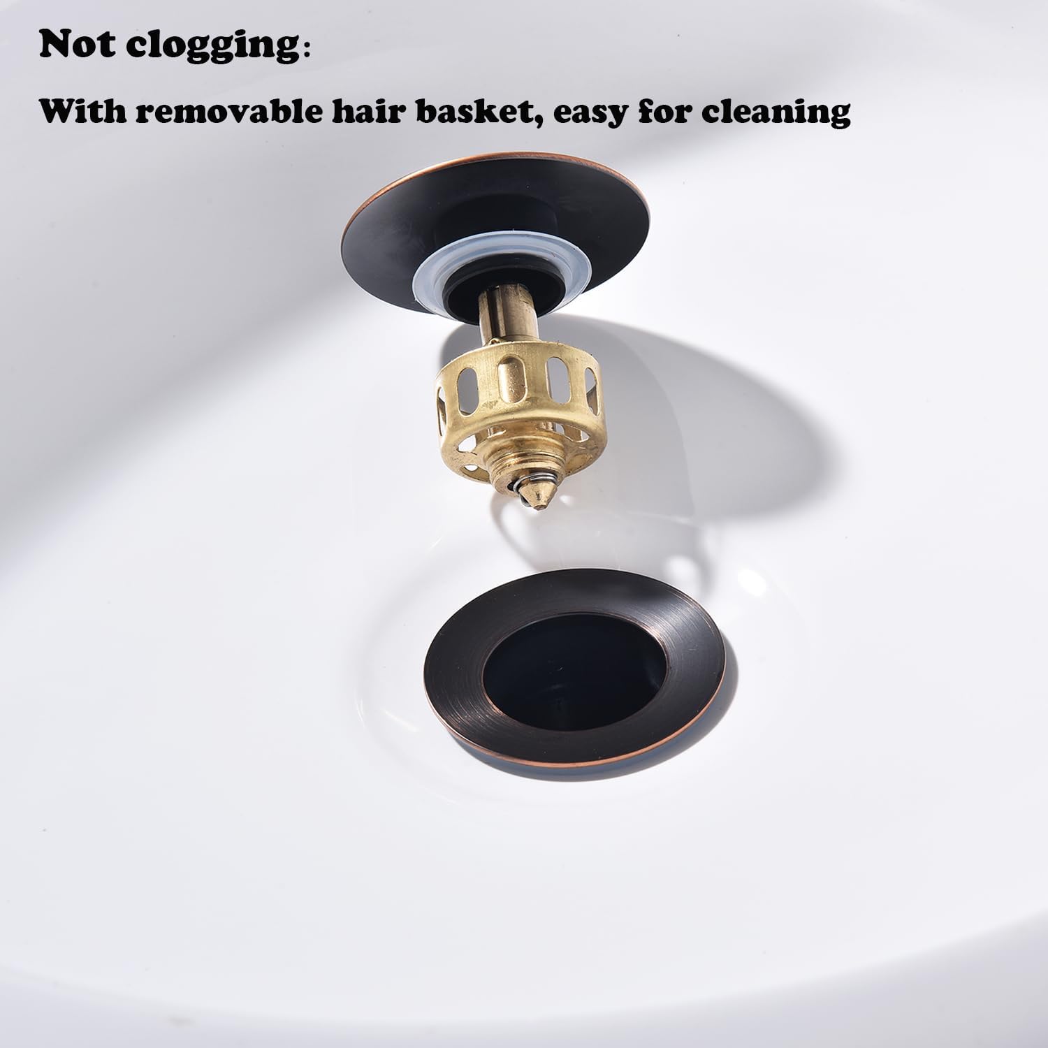 Oil Rubbed Bronze Bathroom Sink Drain Kit