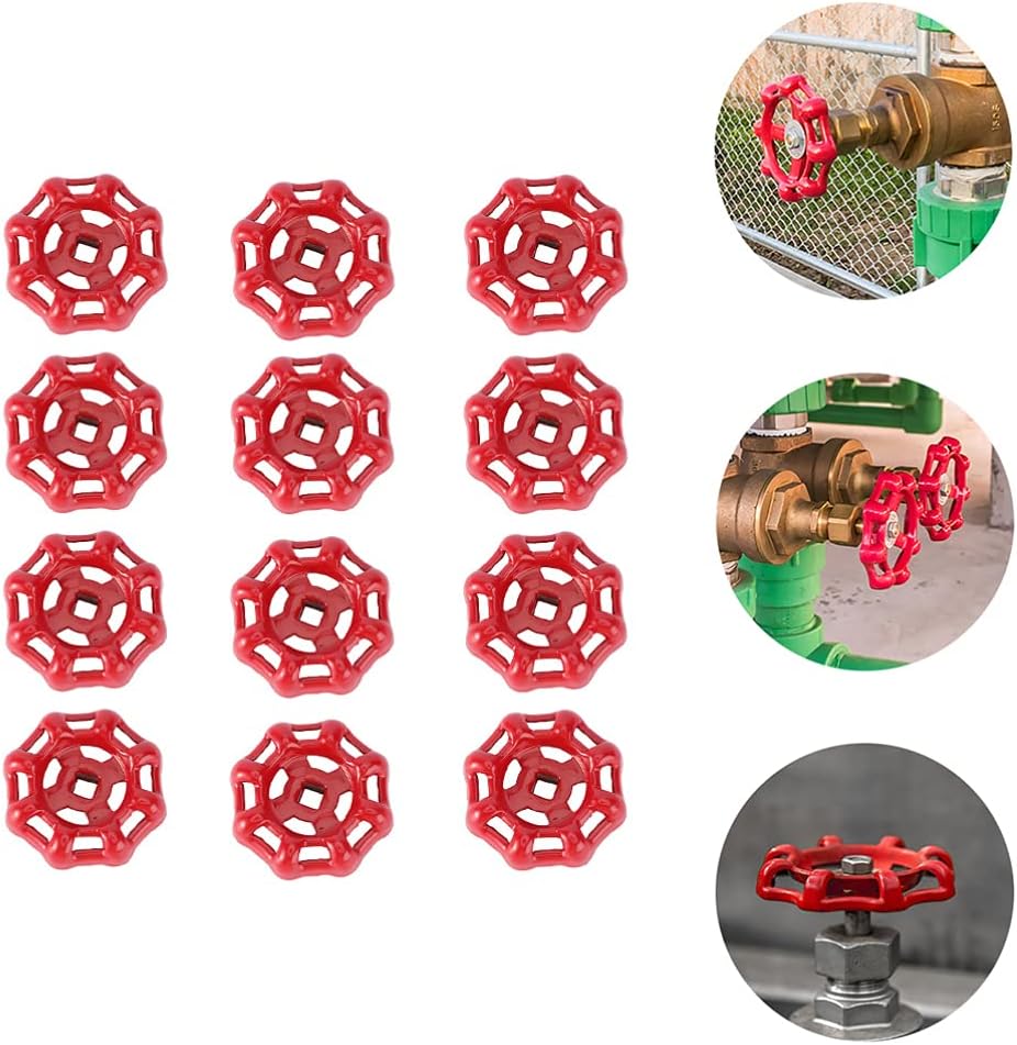 UKCOCO 12PCS Stainless Steel Gate Valve Handle Replacement