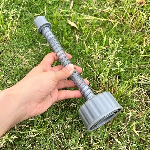 ZNTVW AC Drain Lines Cleaner Tool with Wet Vac Attachment Grey