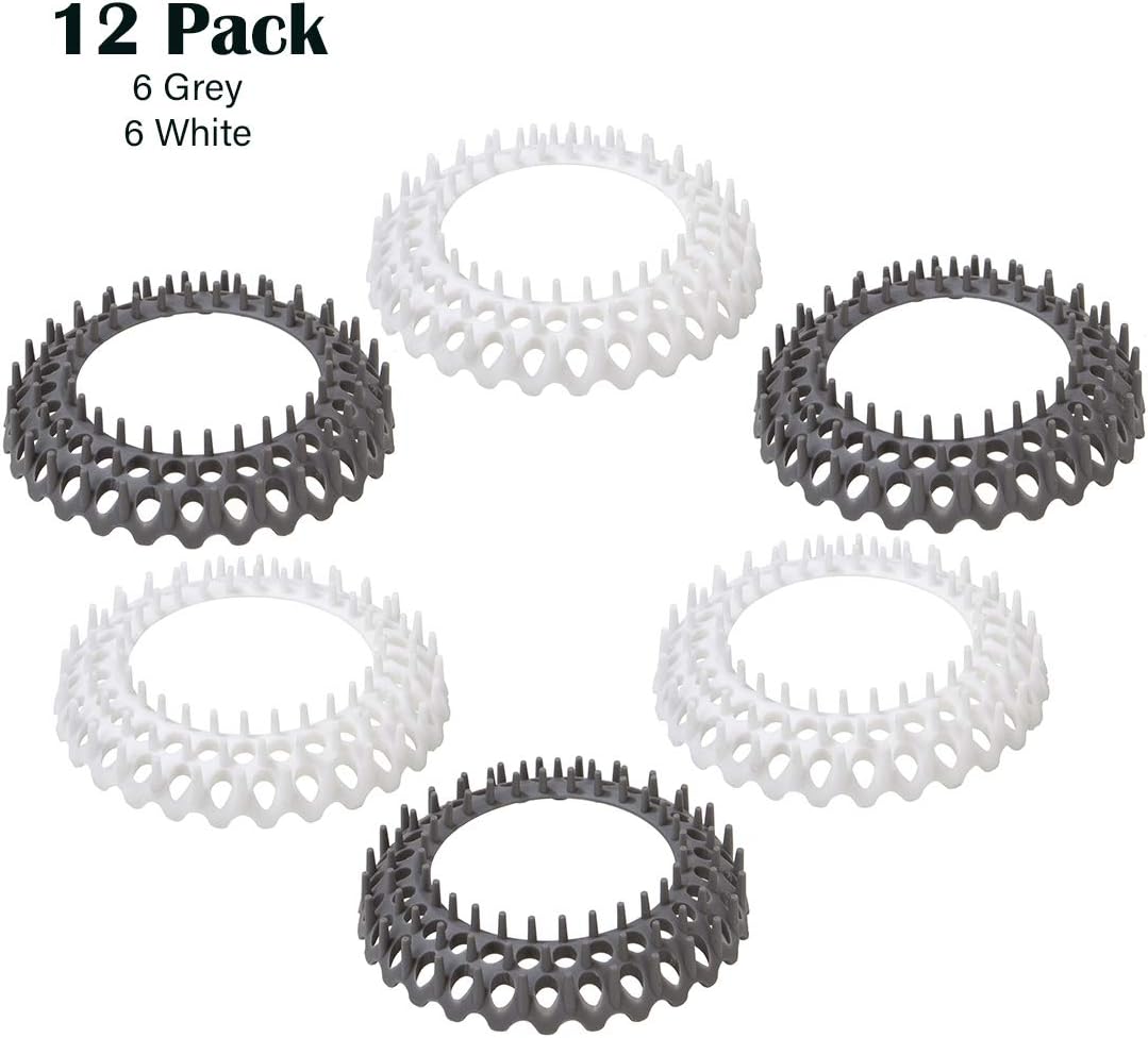 Evriholder Vanity Sink Drain Savers 12-Pack