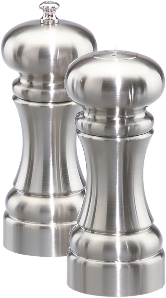 Chef Specialties 5 Inch Westin Pepper Mill and Salt Shaker Set 1