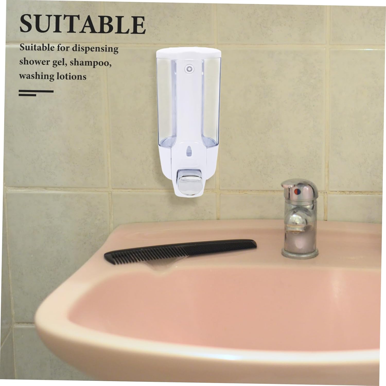 Wall Mounted Foaming Soap Dispenser for Bathroom and Kitchen