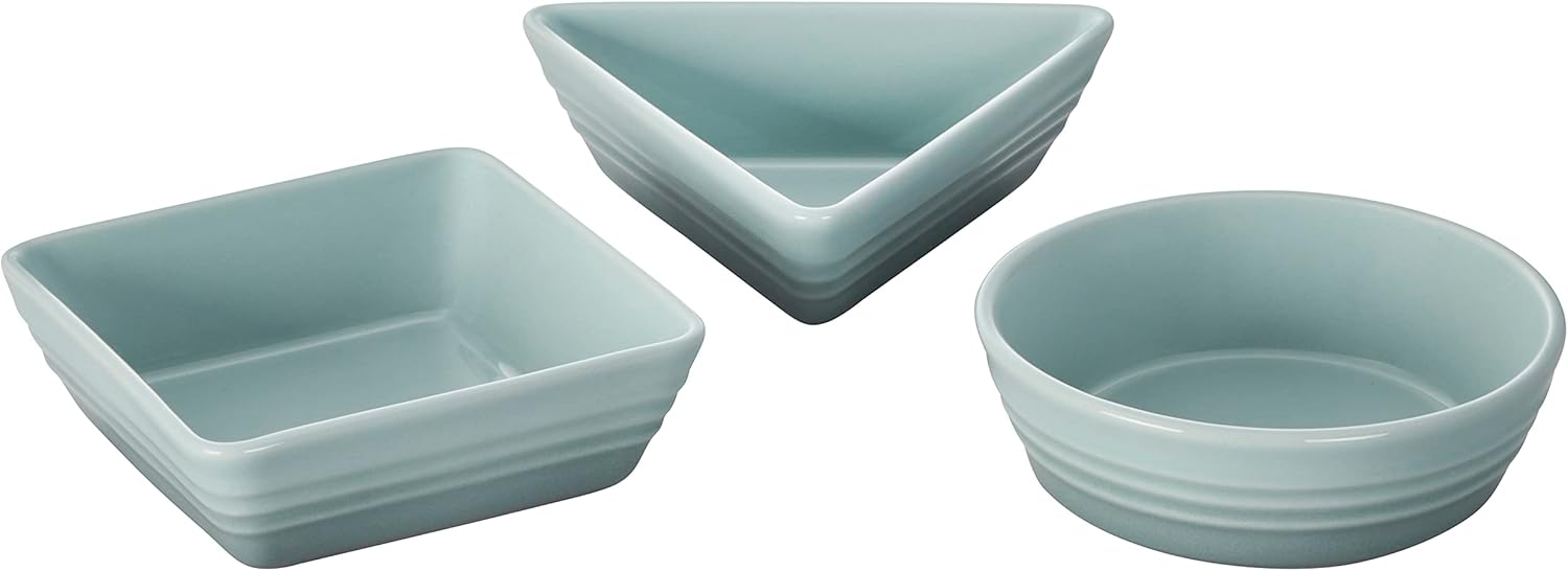 Le Creuset Stoneware Tapas Set with Sea Salt