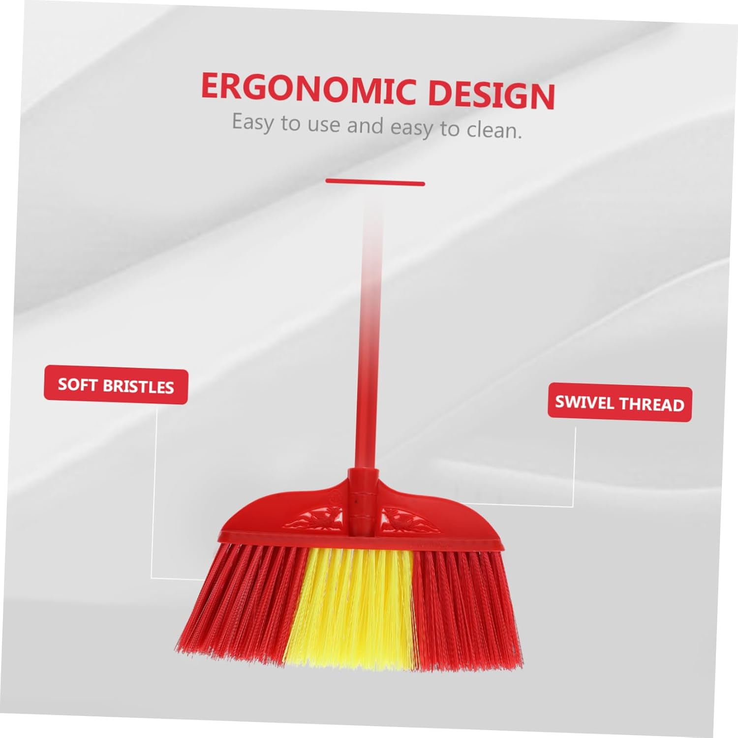 SHERCHPRY Plastic Broom Head Replacement