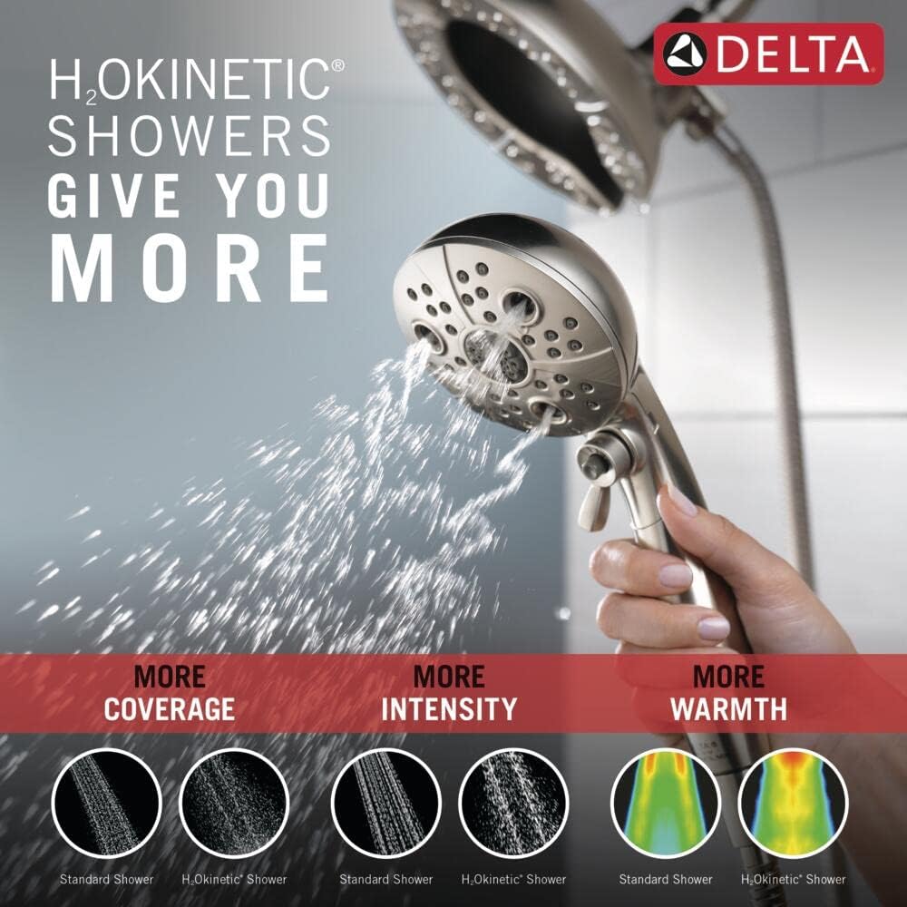 Delta In2ition Dual Shower Head with Handheld Spray