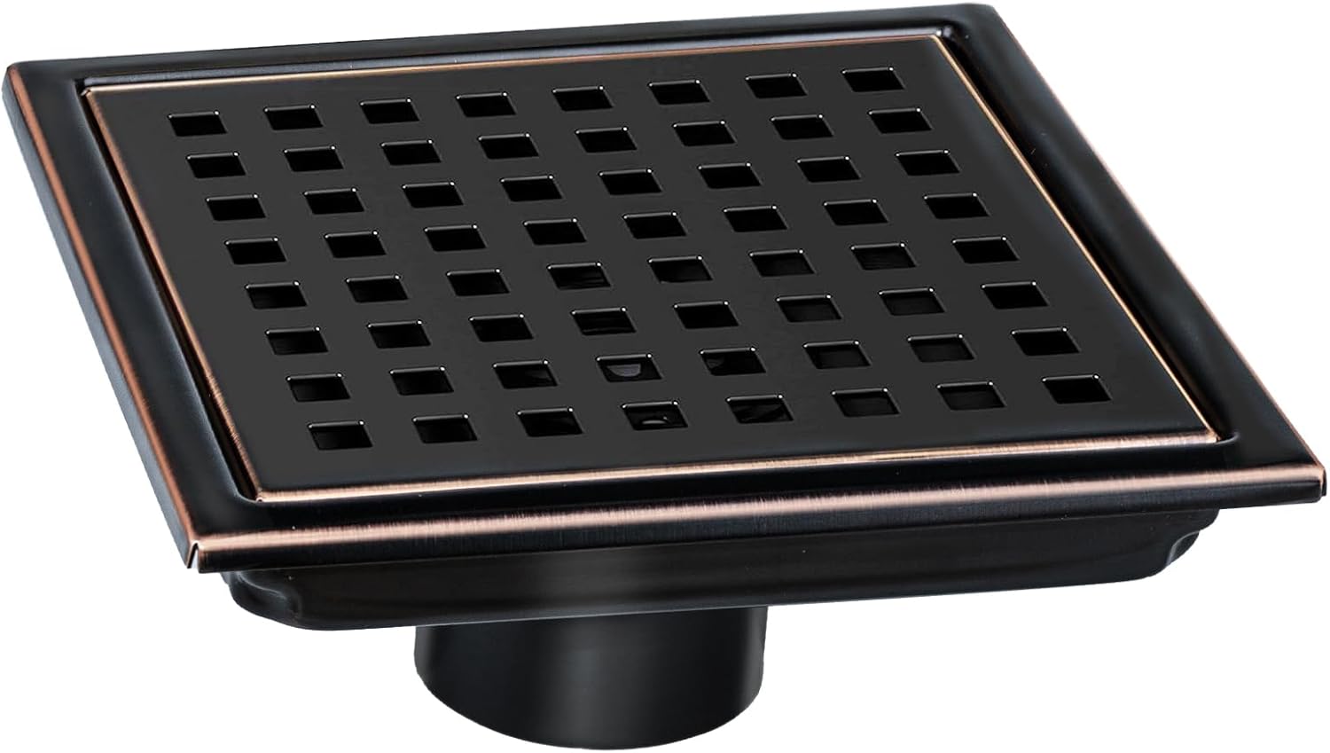 SaniteModar 6 Inch Shower Floor Drain with Flange