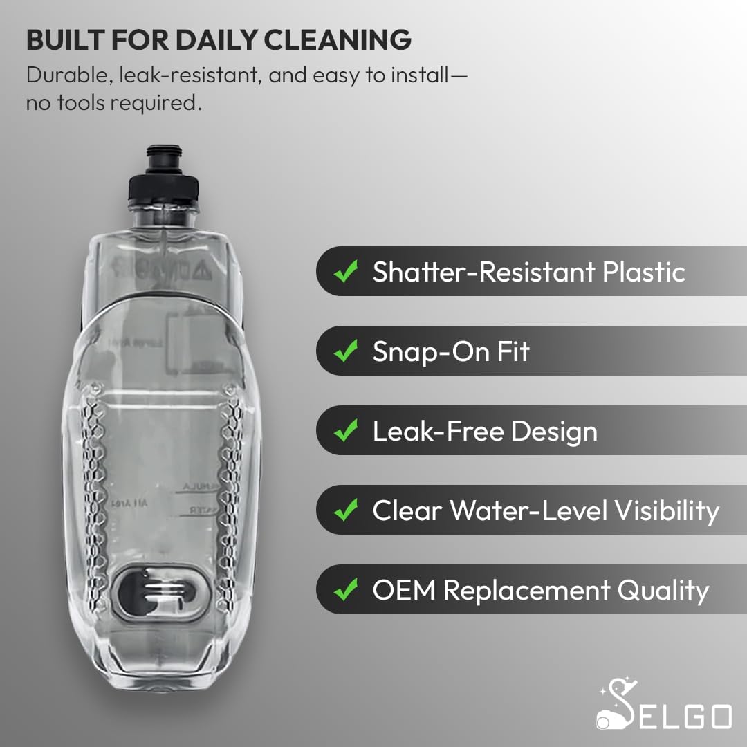 Selgo Replacement Clean Tank for Bissell CrossWave Pet Wet Dry Vacuum Mop