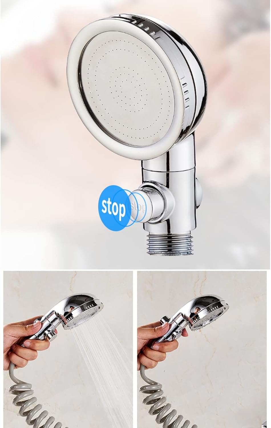 FJYDM Hand Held Shower Head Tub Attachment for Faucet
