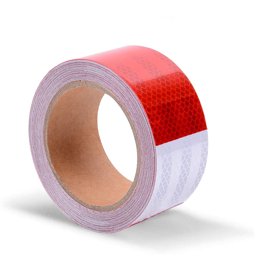 2 x 32 Reflective Safety Tape Red White