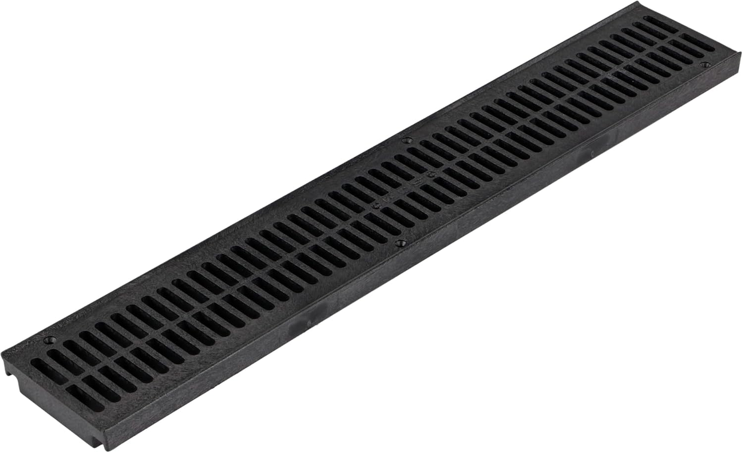 NDS Black 243 2 Speed-D Channel Drain Grate 1