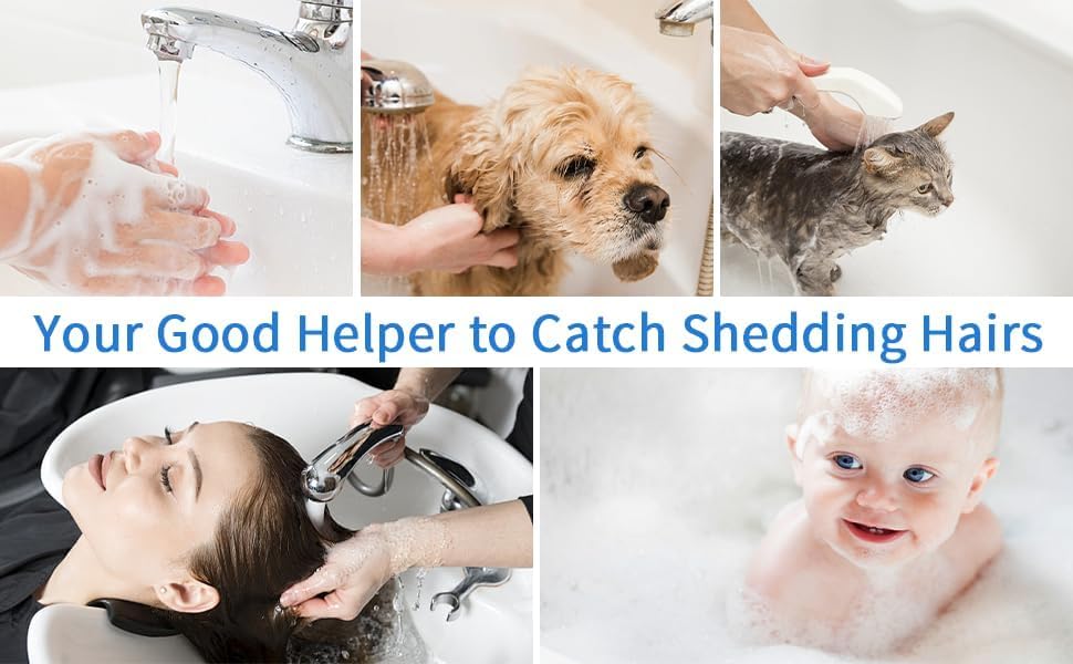 TTRWIN Premium Drain Hair Catcher for Shower Sink