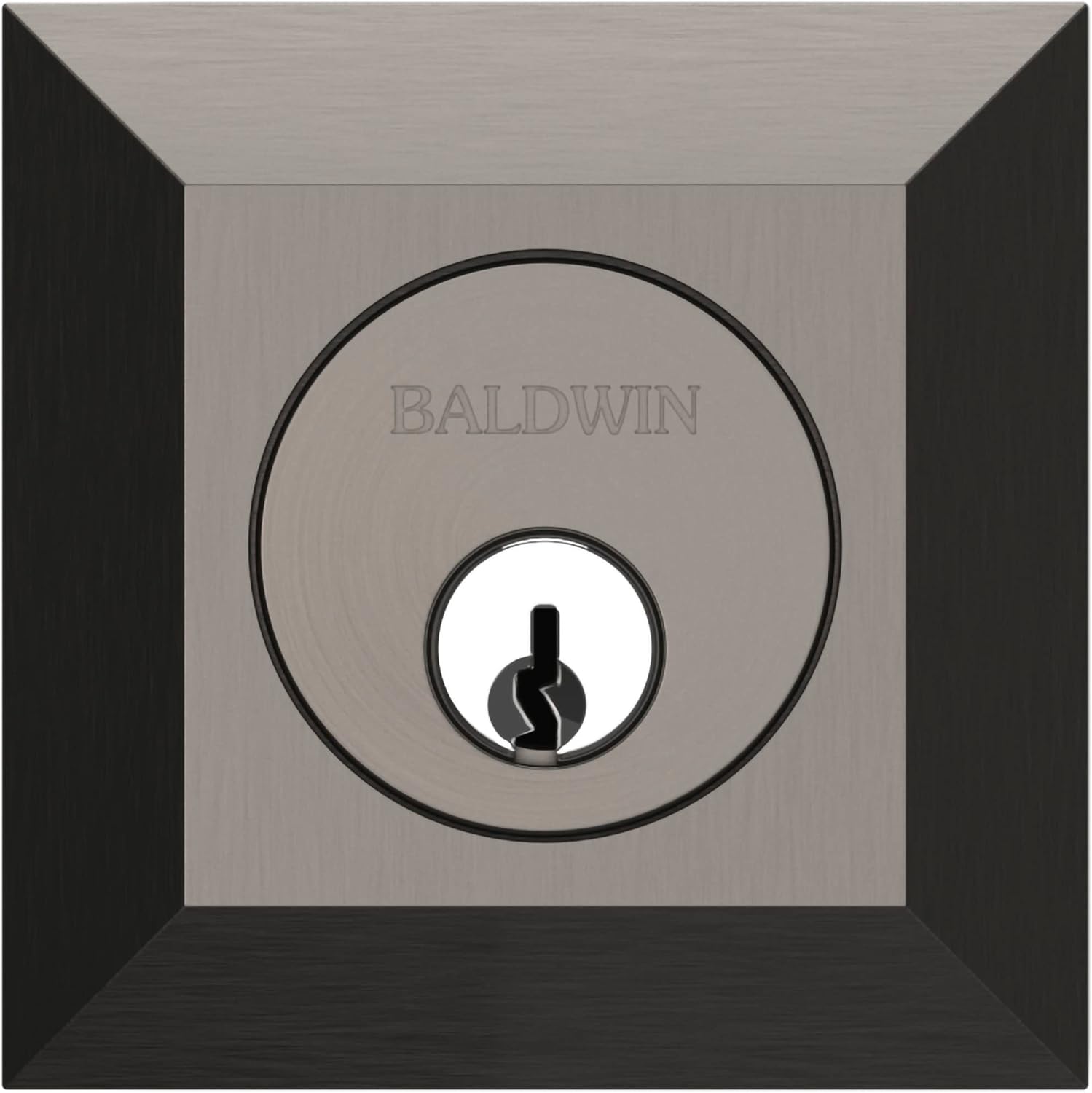 Baldwin 8254003 Polished Brass Deadbolt Lock