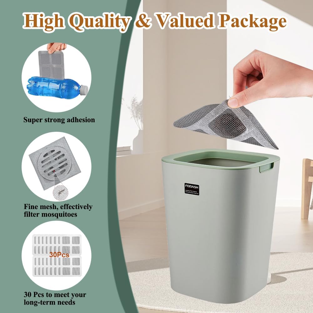 Zengerent 50Pc Disposable Shower Drain Hair Catcher