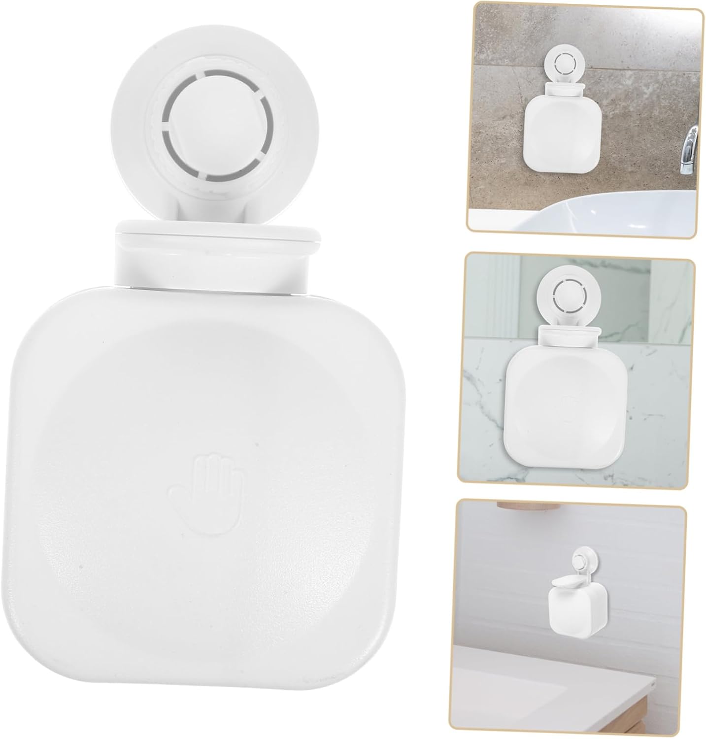LIFKOME Wall Mounted Soap Dispenser Pump