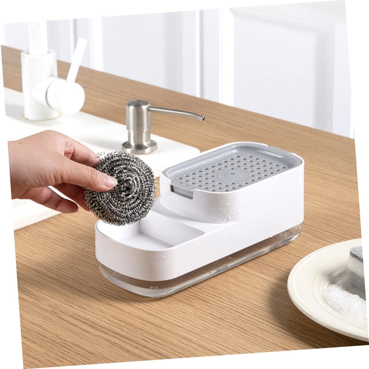 GLEAVI Pump Soap Dispenser for Kitchen