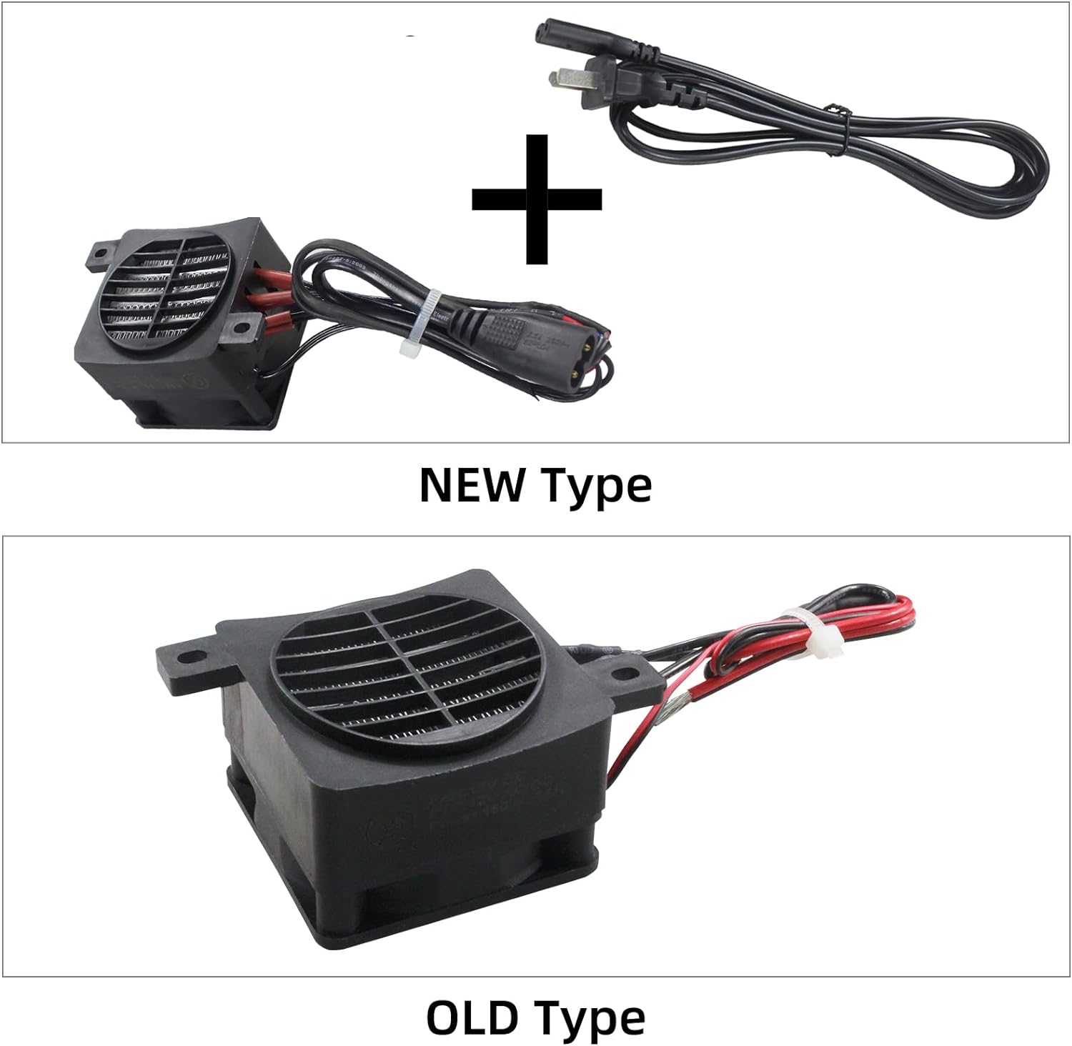 PTCYIDU PTC Fan Heater 110V 400W Energy Saving