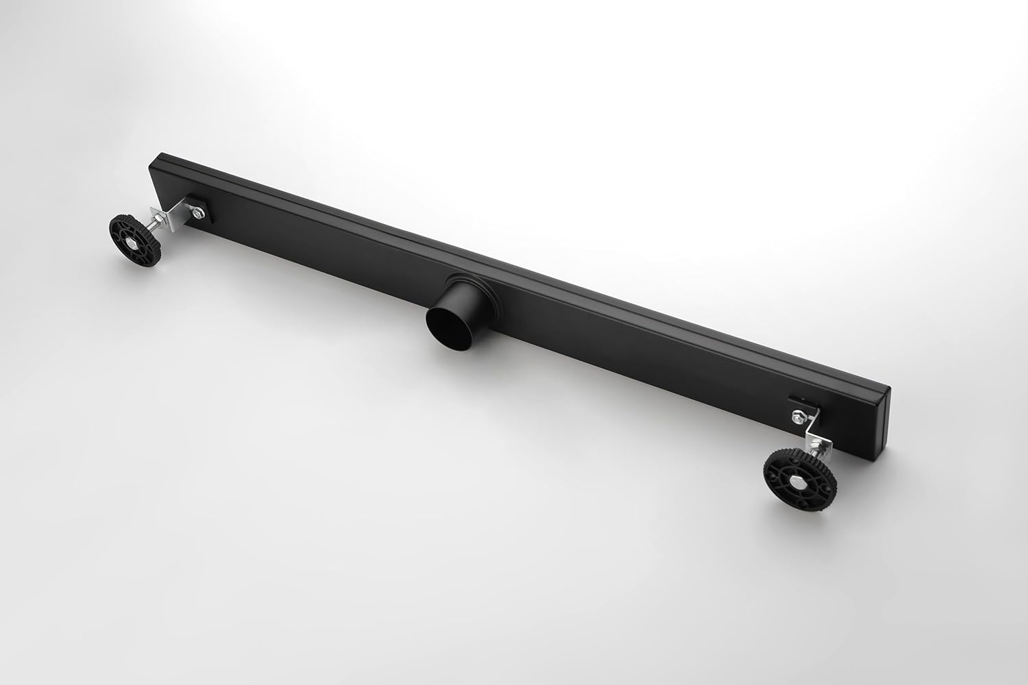 36-Inch Linear Shower Drain with Hair Strainer and Removable Cover