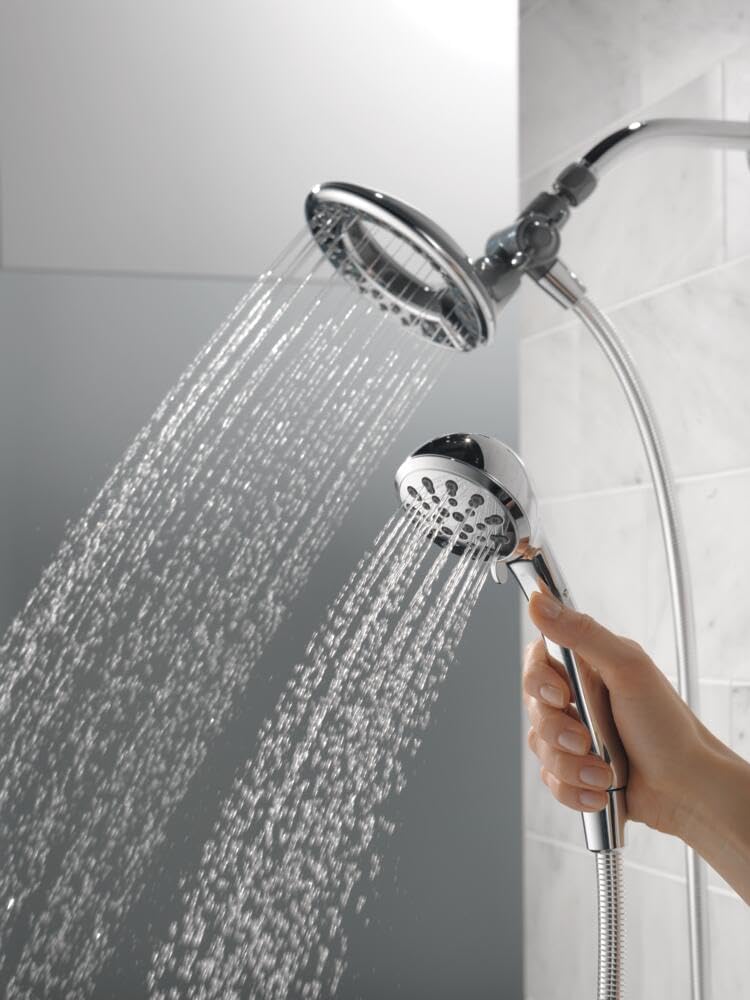 Delta 75486C Universal Hand Shower with Pause and 4 Sprays