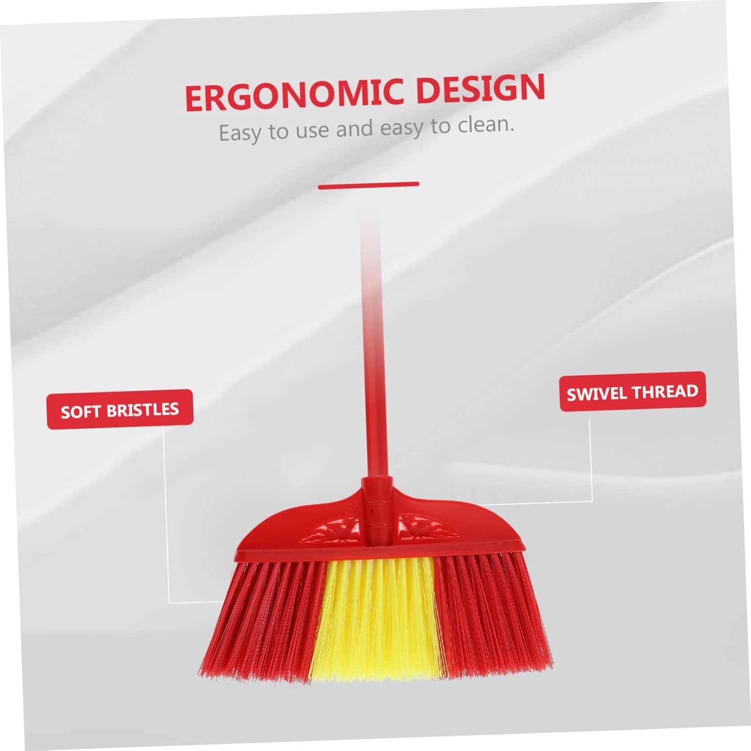 CALLARON Plastic Broom Head Replacement for Toilet Brush
