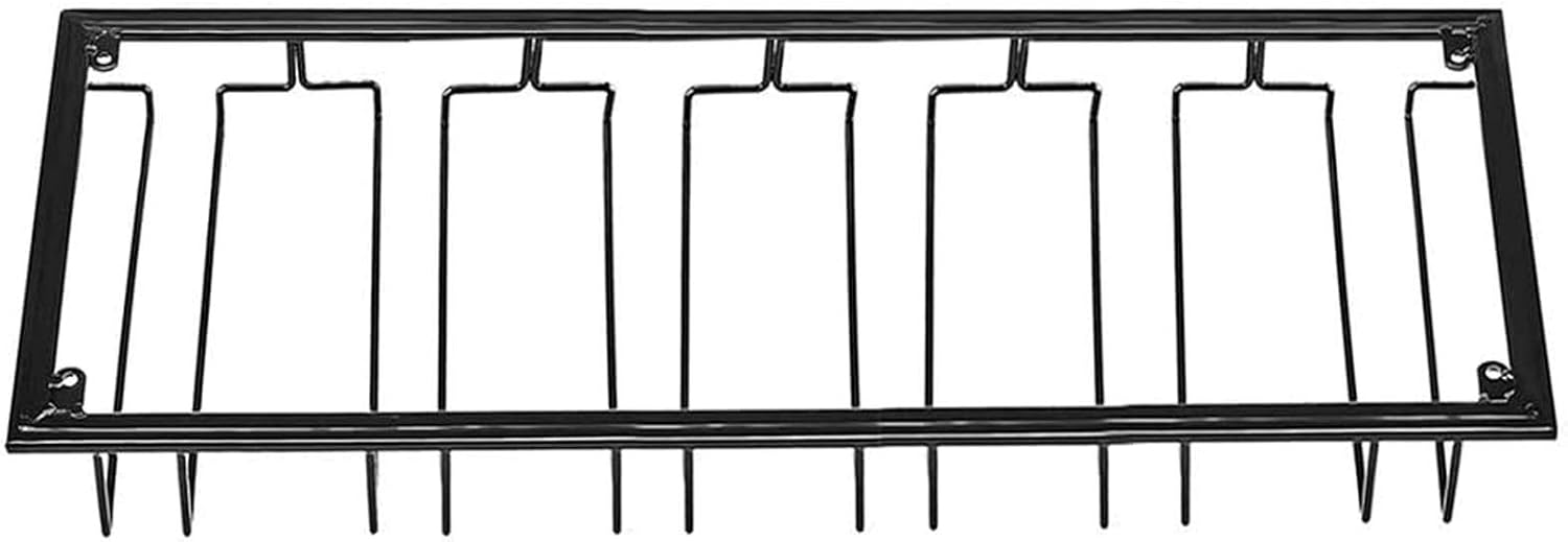 Floating Wall-Mounted Iron Wine Racks Durable Metal Cup Holder