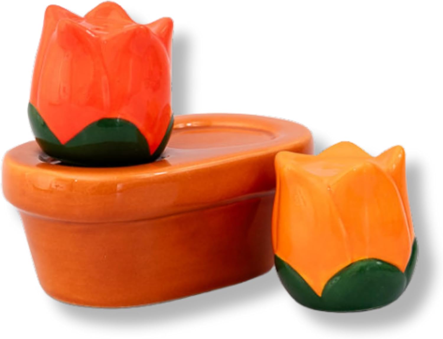 bando Novelty Tulip Salt Pepper Shakers Set