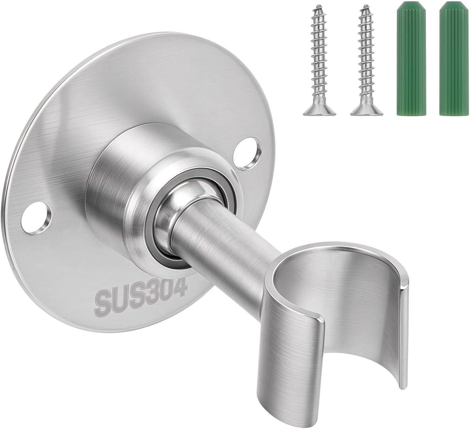 Sliverdew 360 Adjustable Stainless Steel Shower Head Holder 1