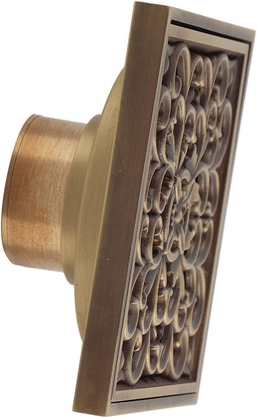 Hilitand Antique Brass Drain Strainer Cover Grate
