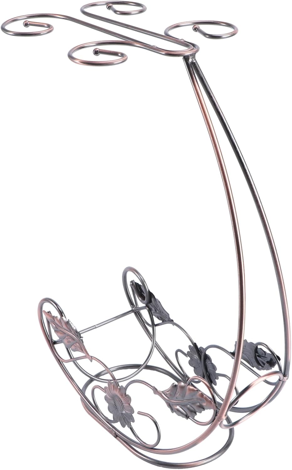 Cabilock Iron Wine Goblet Rack for Home Decor