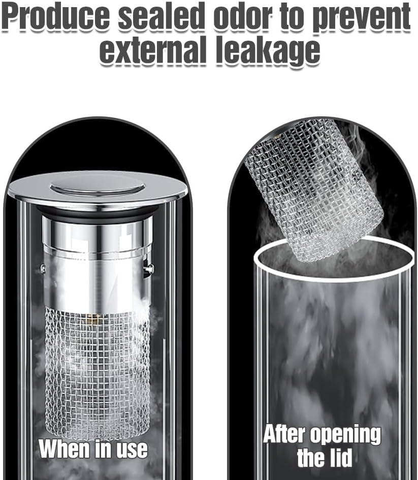 Bathroom Sink Drain Strainer with Two Sizes 2Pcs Hair Catcher
