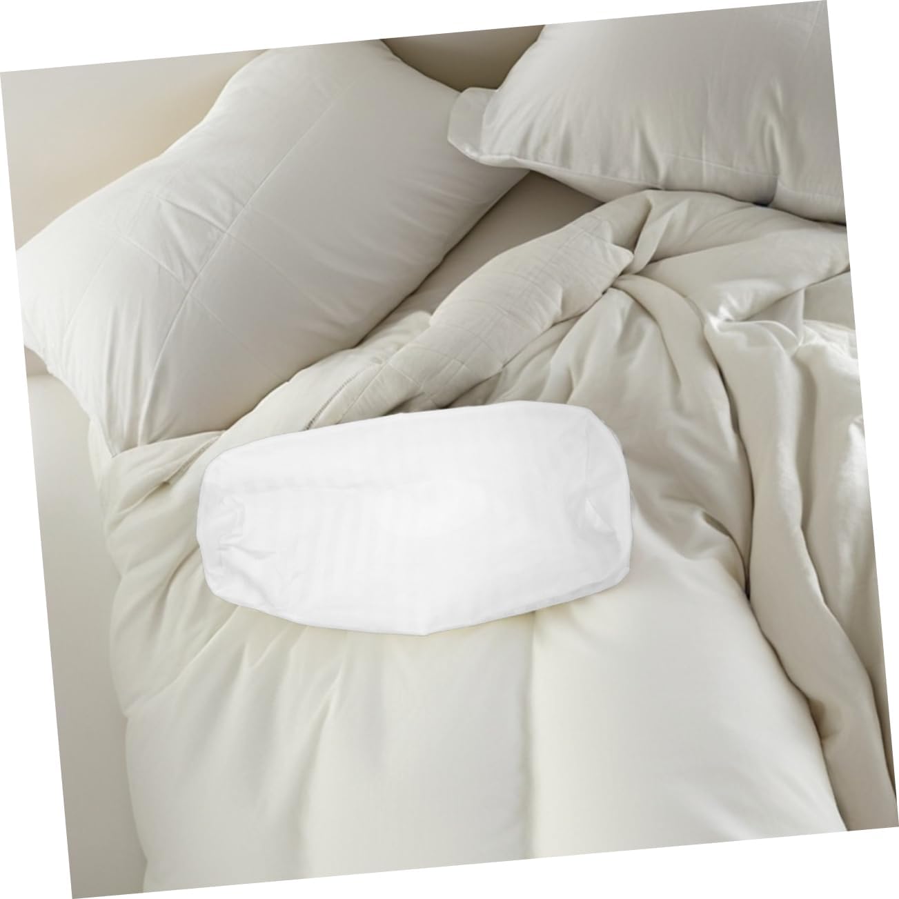 VANZACK Zippered Pillow Covers for Neck and Waist Support