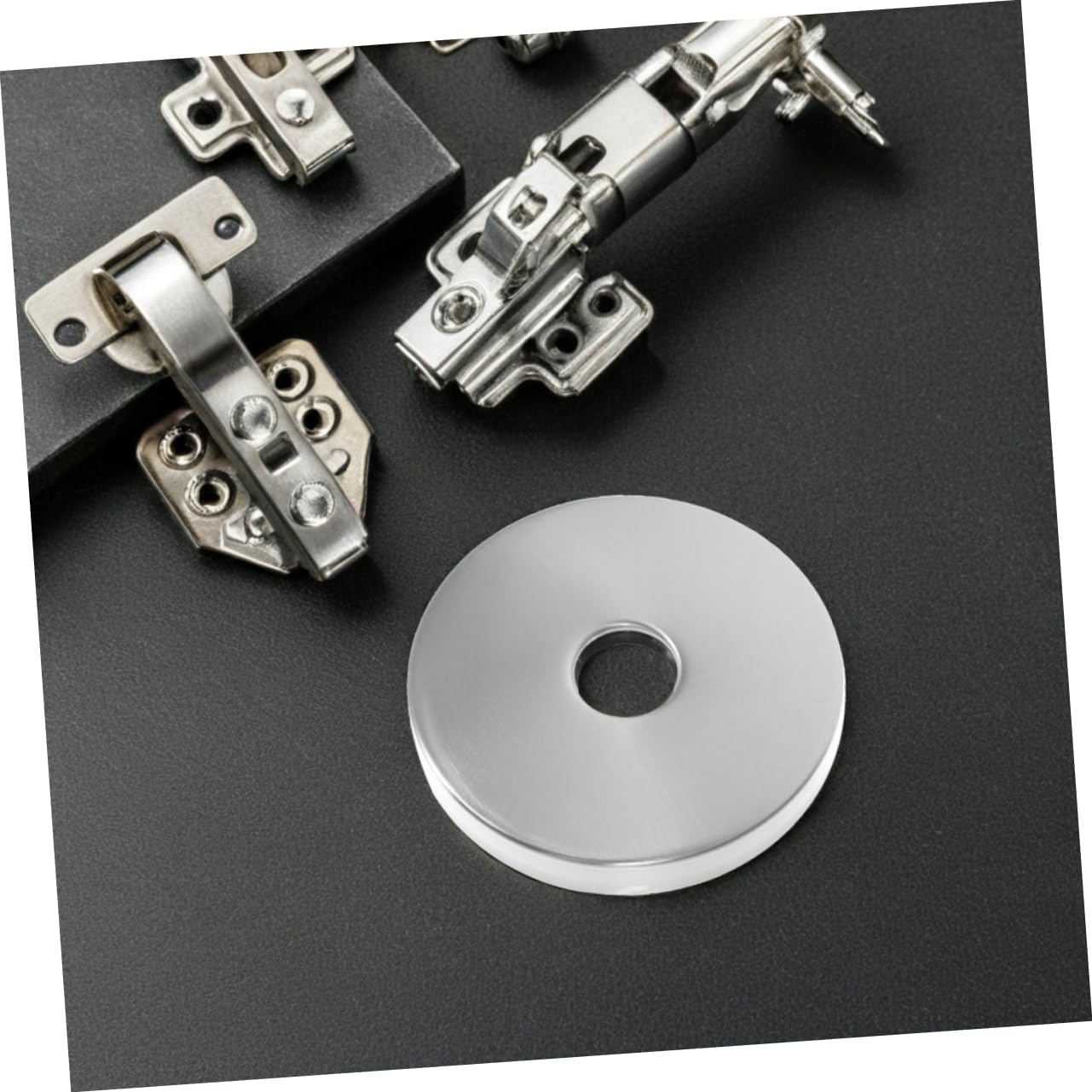Gadpiparty 2 Pcs Stainless Steel Shower Flange Covers 1