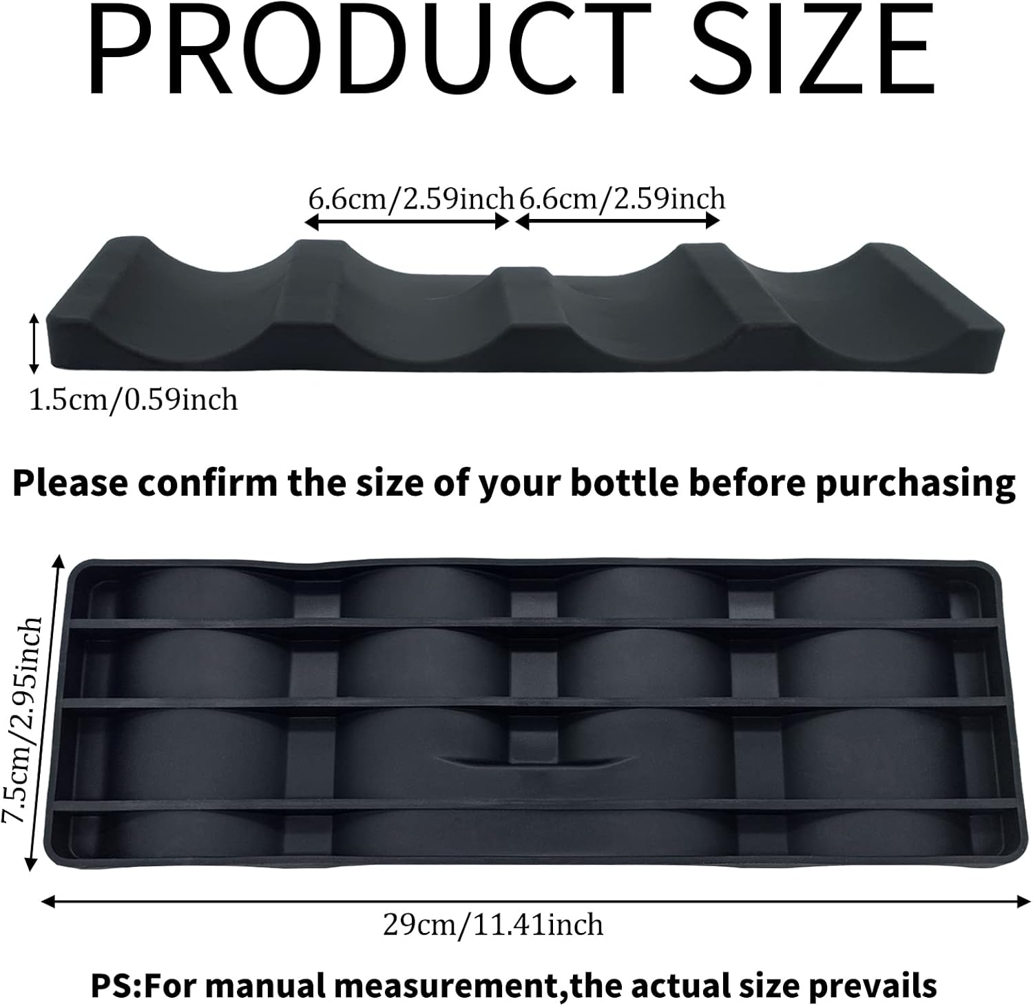 2 Pack Foldable Wine Stacker Set for Bottles and Cans