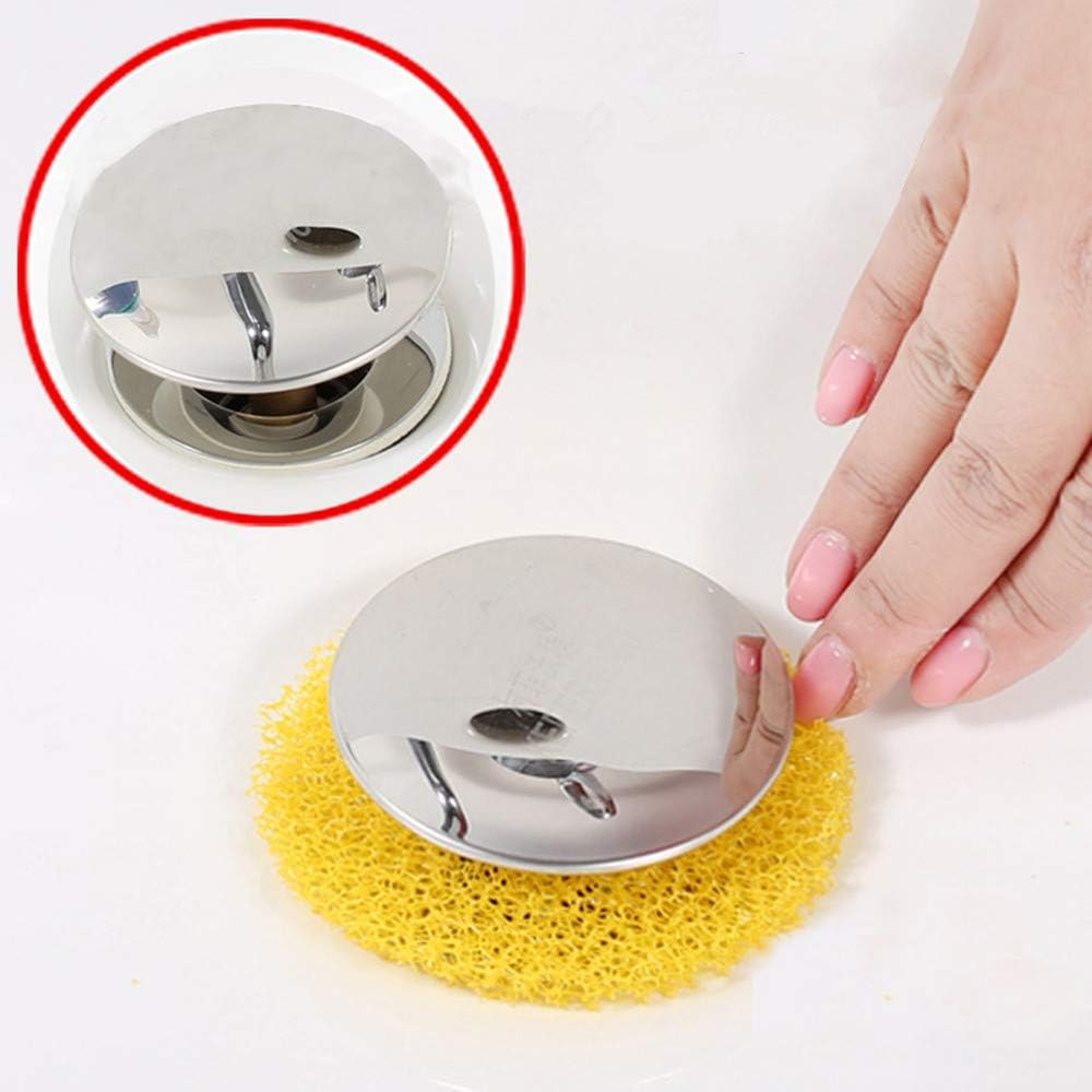 FATHERSON Drain Hair Catcher - 24PCS Soft Sponge Strainer for Sinks and Bathtubs