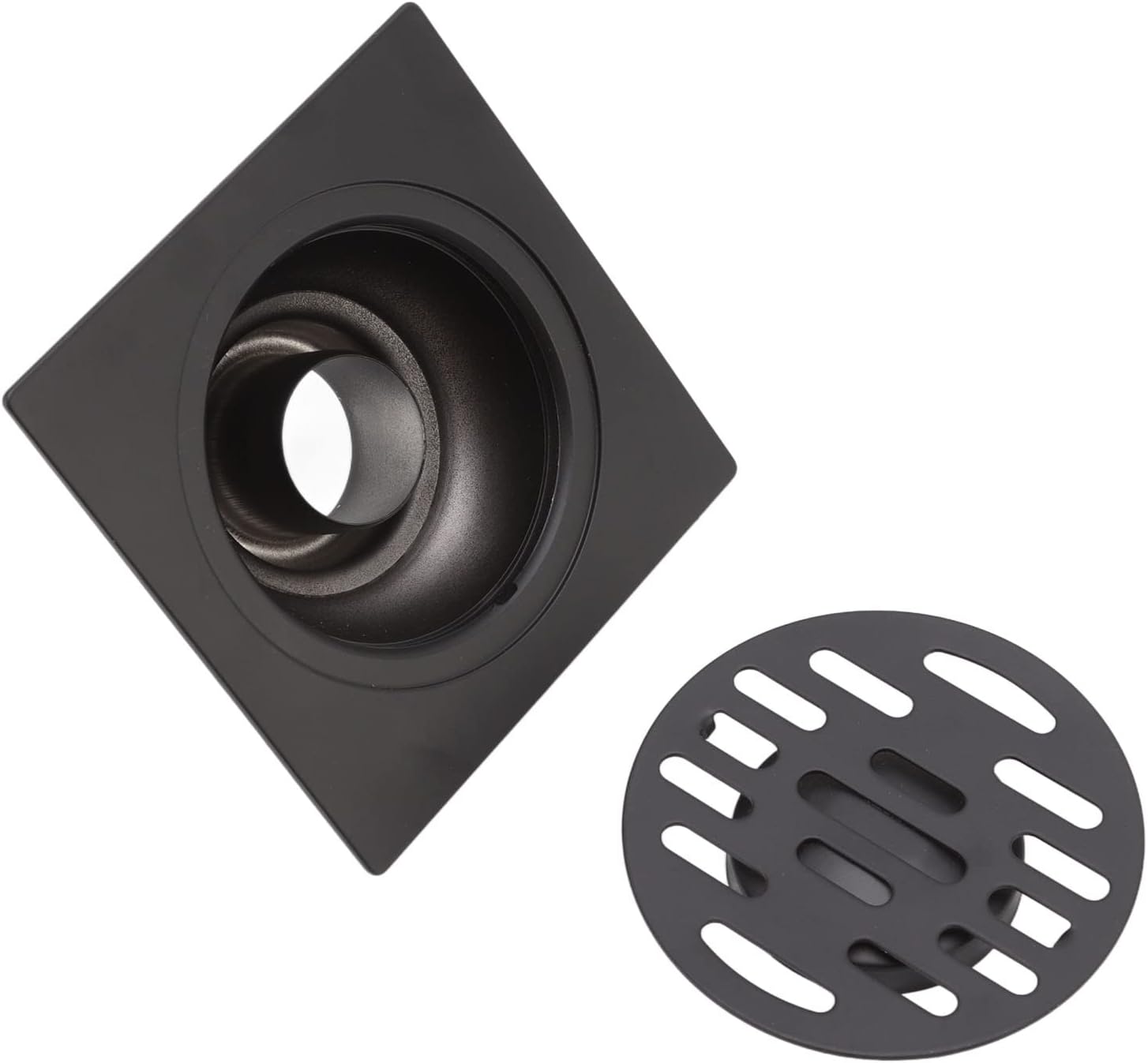 Stainless Steel Square Floor Drain for Kitchens and Bathrooms