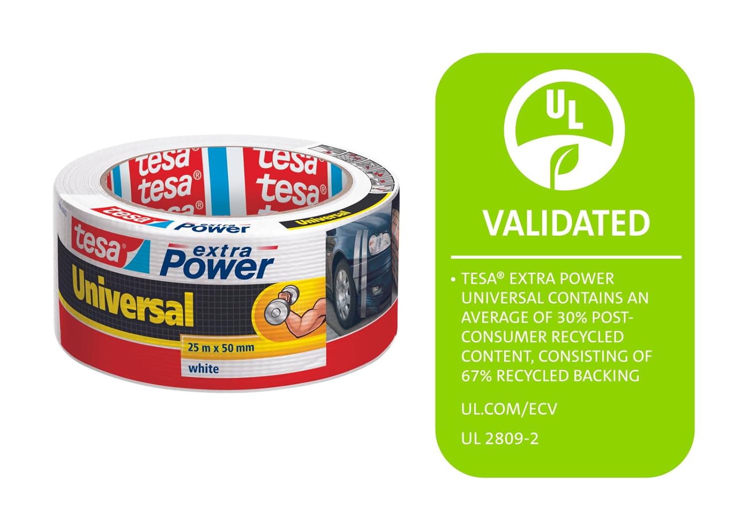 tesa Extra Power Universal Duct Tape 25m x 50mm