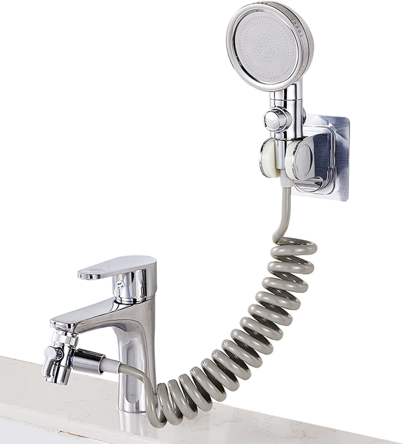 FJYDM Hand Held Shower Head Tub Attachment for Faucet