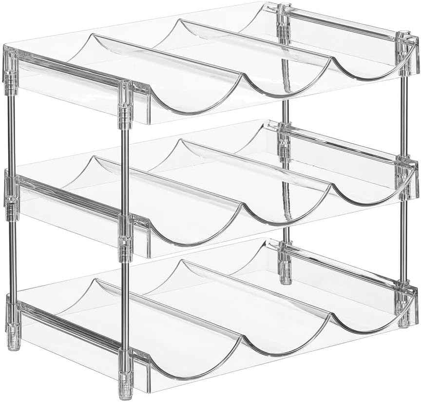 Nate Home 9-Bottle Organizer for Fridge Cabinet Pantry