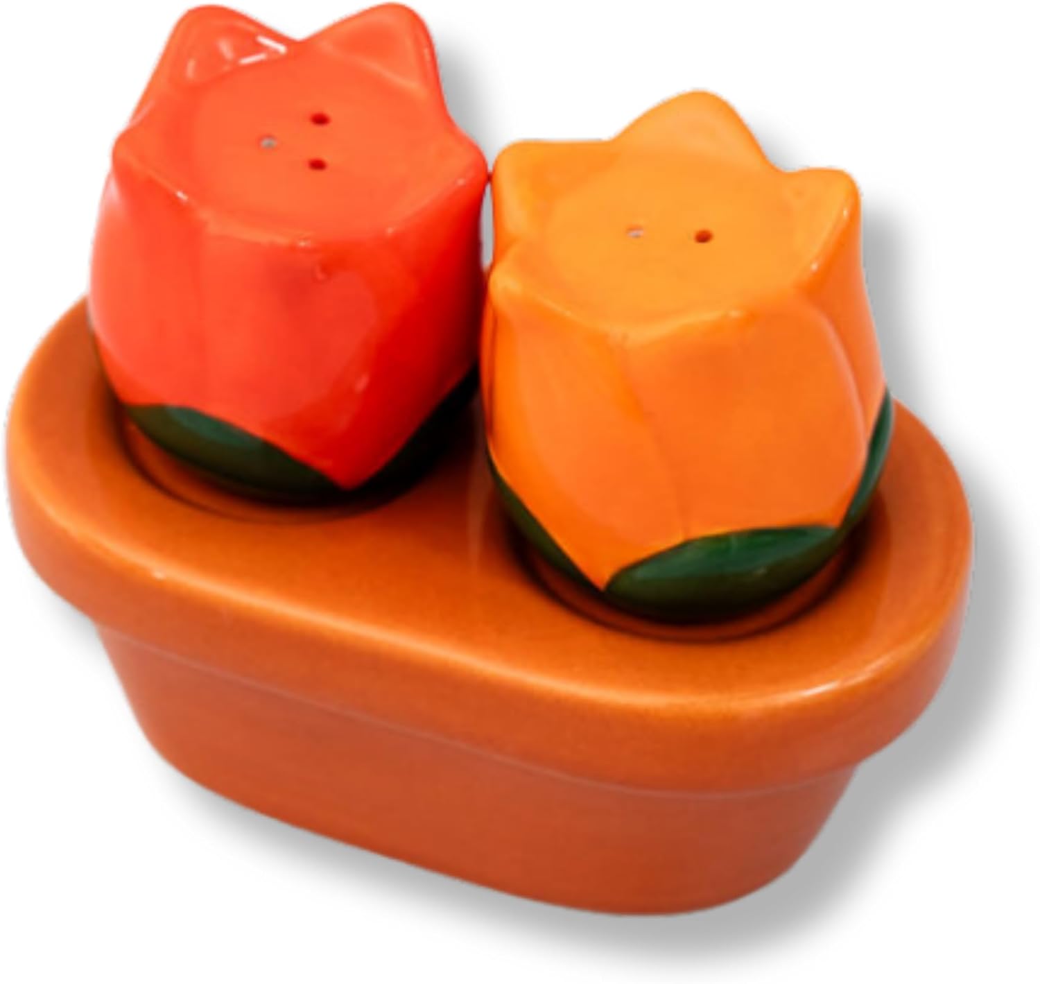 bando Novelty Tulip Salt Pepper Shakers Set
