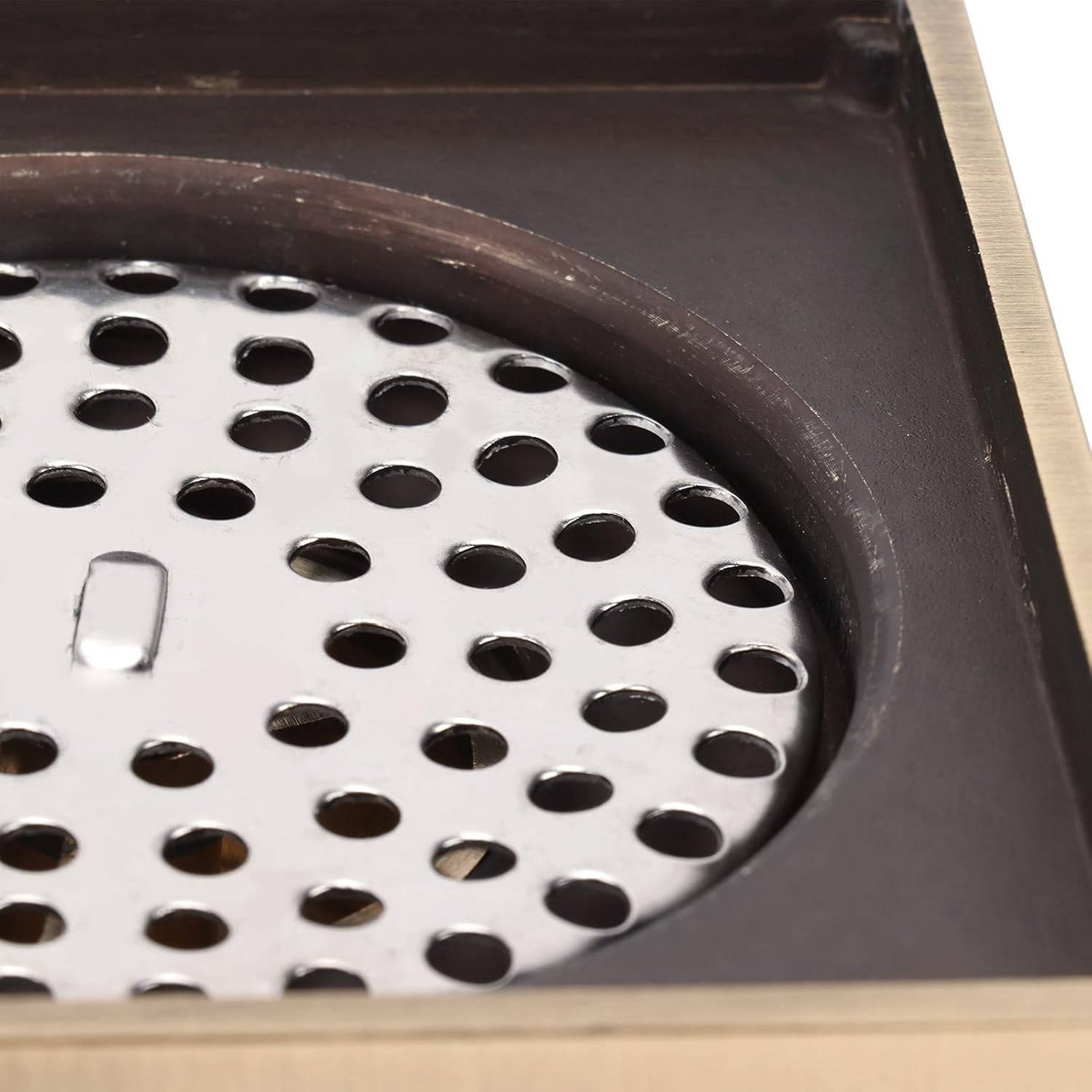 Fafeicy Square Drain Strainer 39x39 Inch Anticopper Kit