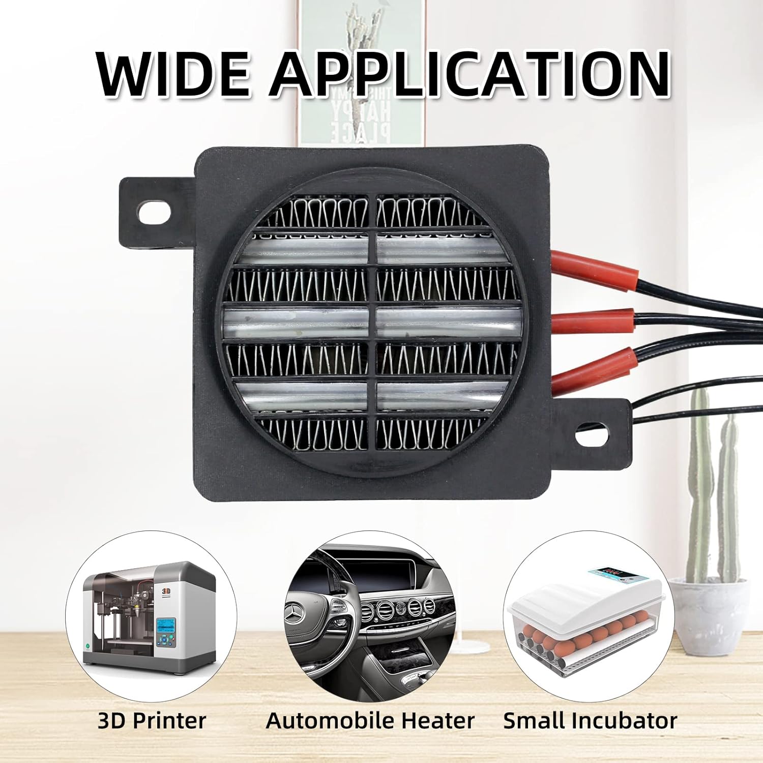 PTCYIDU PTC Fan Heater 110V 400W Energy Saving