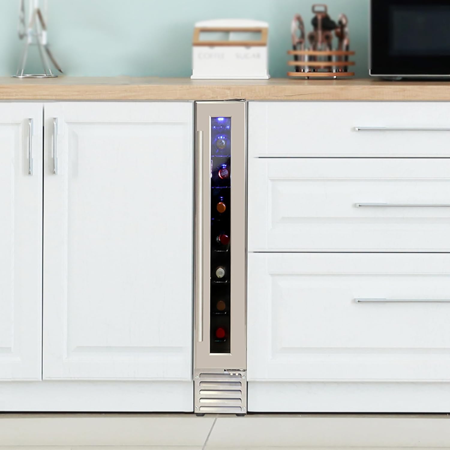 Koolatron 7 Bottle Wine Cooler 6-Inch Under Counter