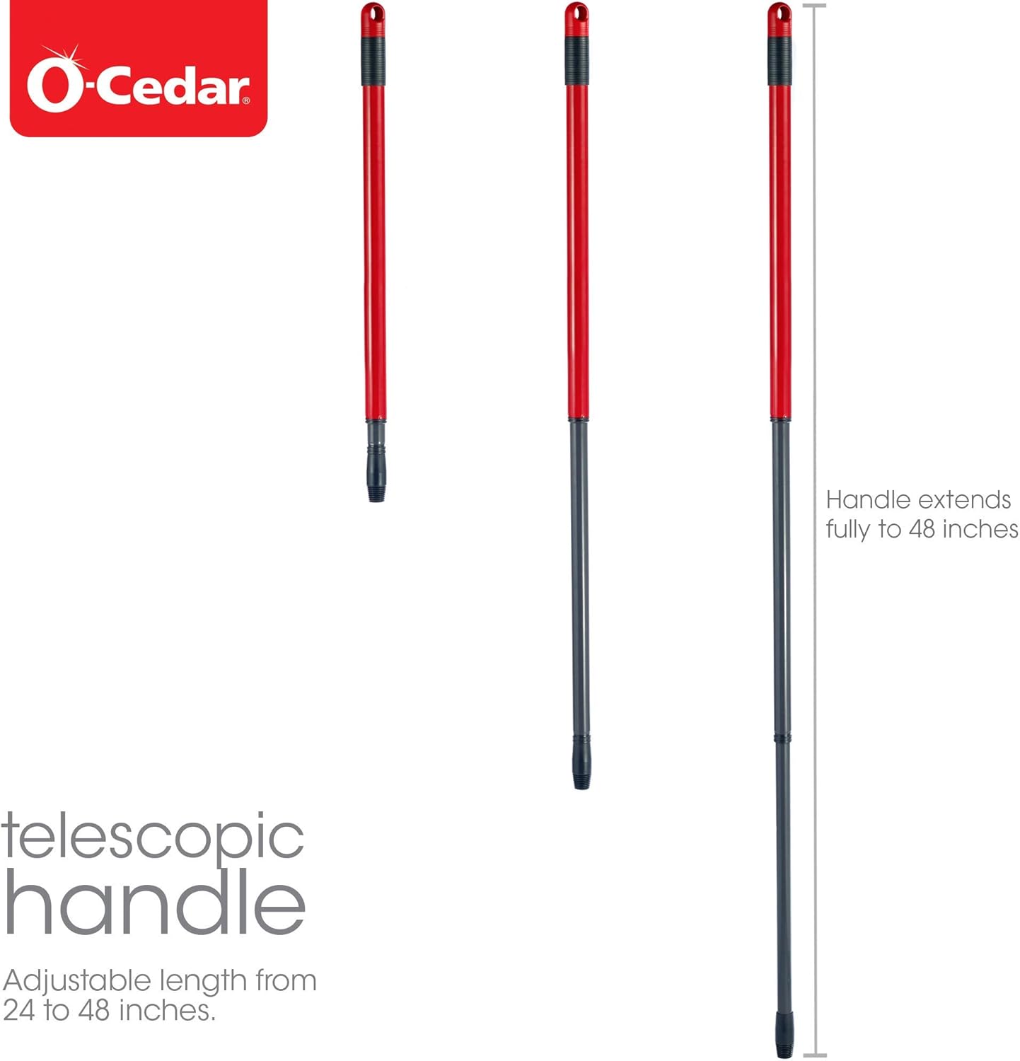 O-Cedar Spin Mop Handle for EasyWring RinseClean