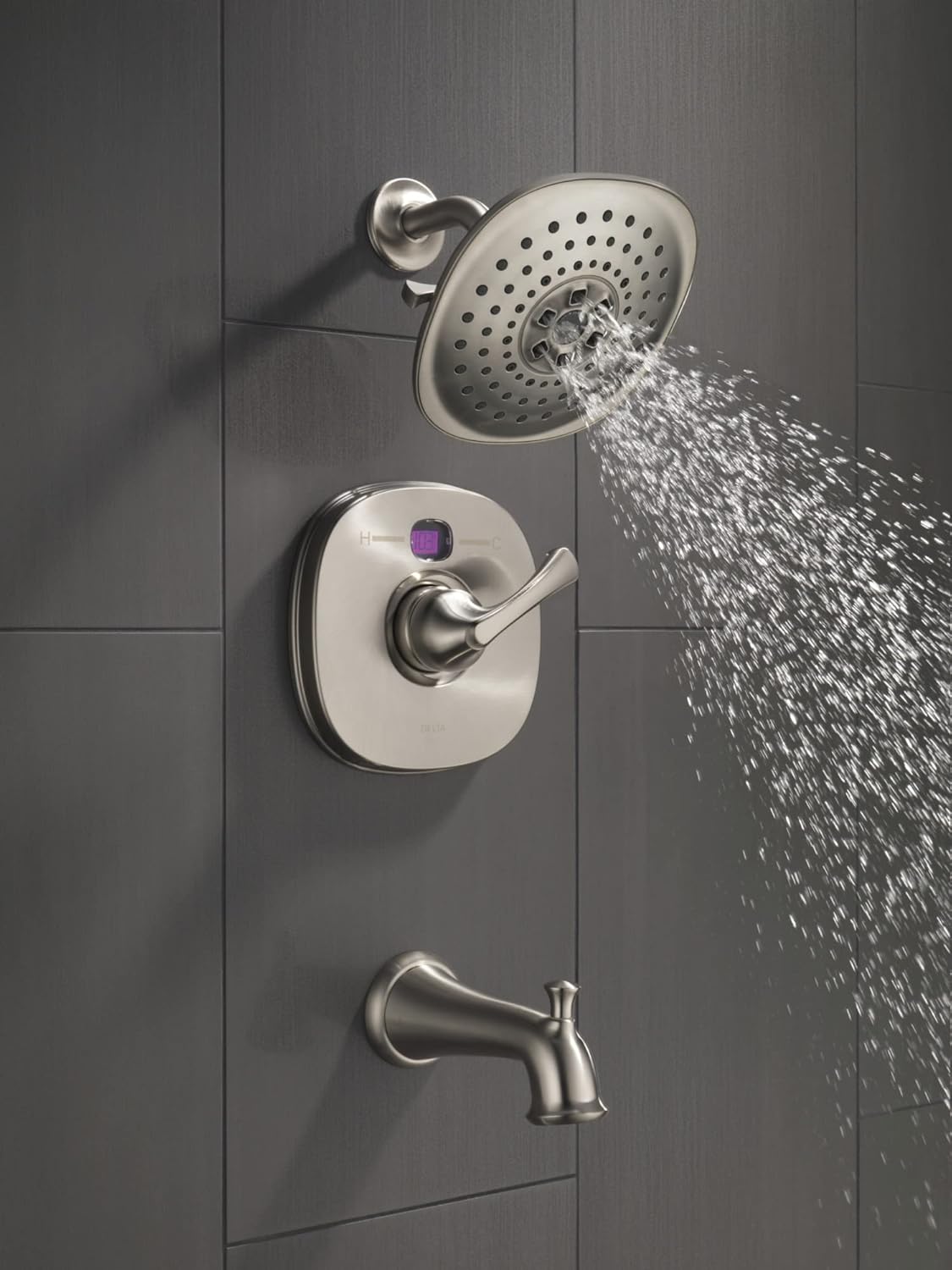 Delta Faucet 52686 H2OKinetic Rain Can Showerhead Chrome