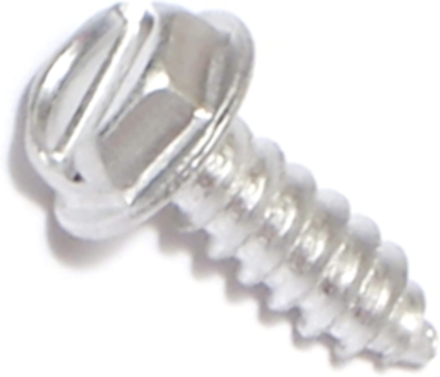 014973120528 8 Slotted Hex Washer Sheet Metal Screws