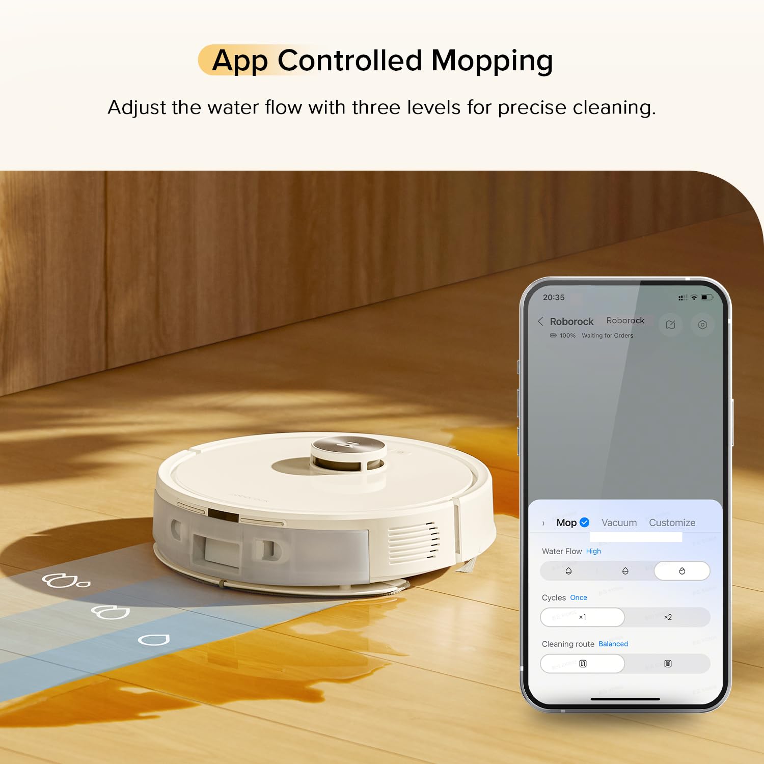 Roborock Q7 M5 Robot Vacuum and Mop Combo with LiDAR
