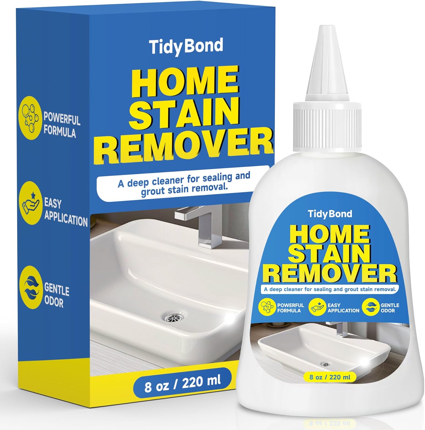 TidyBond Seal Grout Stain Remover Gel 8 fl oz