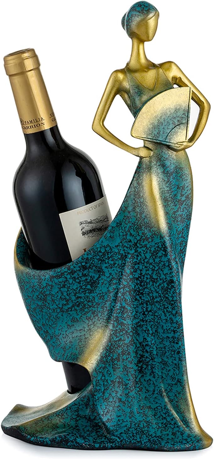 NUPTIO Wine Bottle Rack Countertop Stand