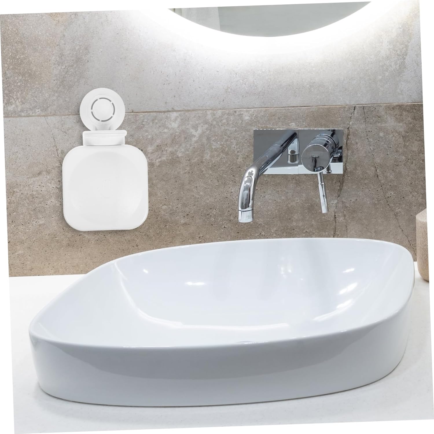 LIFKOME Wall Mounted Soap Dispenser Pump